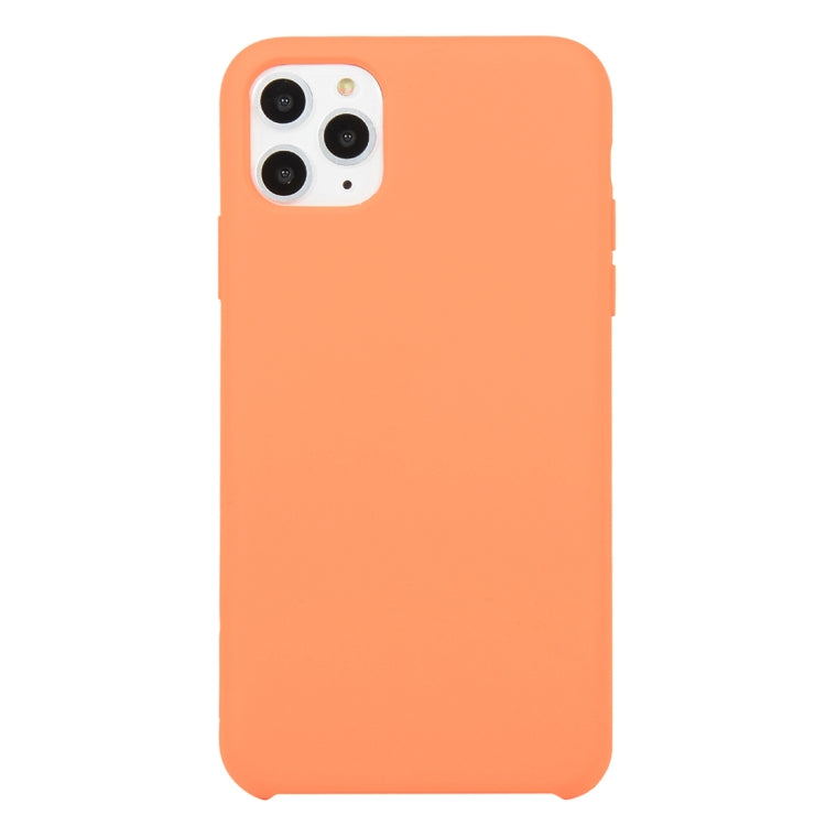 For iPhone 11 Solid Color Solid Silicone  Shockproof Case (Hibiscus Pink), For iPhone 11 Pro, For iPhone 11 Pro Max, For iPhone 11