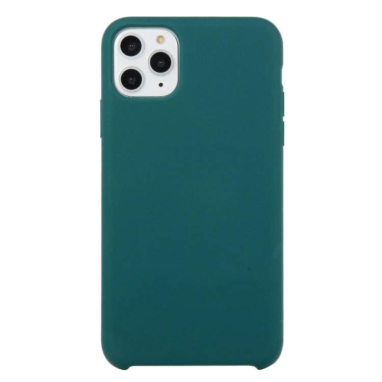 For iPhone 11 Solid Color Solid Silicone  Shockproof Case (Hibiscus Pink), For iPhone 11 Pro, For iPhone 11 Pro Max, For iPhone 11