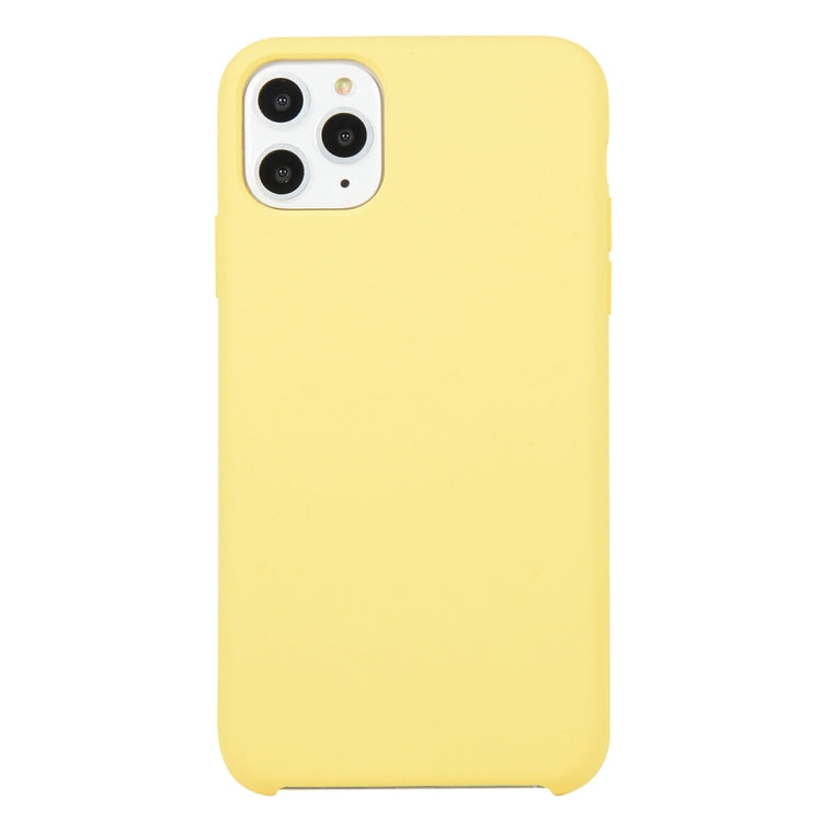 For iPhone 11 Solid Color Solid Silicone  Shockproof Case (Hibiscus Pink), For iPhone 11 Pro, For iPhone 11 Pro Max, For iPhone 11
