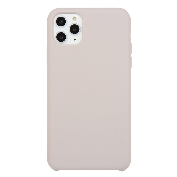 For iPhone 11 Solid Color Solid Silicone  Shockproof Case (Hibiscus Pink), For iPhone 11 Pro, For iPhone 11 Pro Max, For iPhone 11