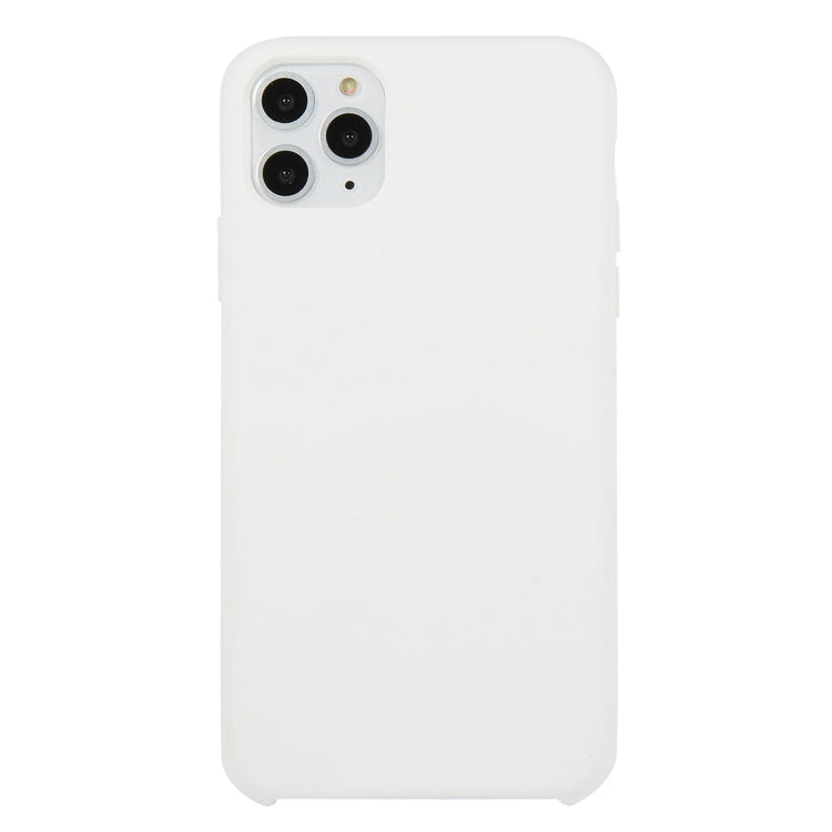 For iPhone 11 Solid Color Solid Silicone  Shockproof Case (Hibiscus Pink), For iPhone 11 Pro, For iPhone 11 Pro Max, For iPhone 11