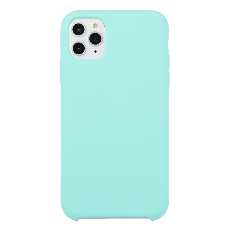 For iPhone 11 Solid Color Solid Silicone  Shockproof Case (Hibiscus Pink), For iPhone 11 Pro Max, For iPhone 11 Pro, For iPhone 11