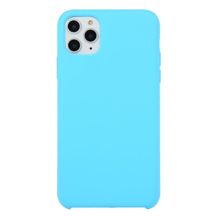 For iPhone 11 Solid Color Solid Silicone  Shockproof Case (Hibiscus Pink), For iPhone 11 Pro, For iPhone 11 Pro Max, For iPhone 11