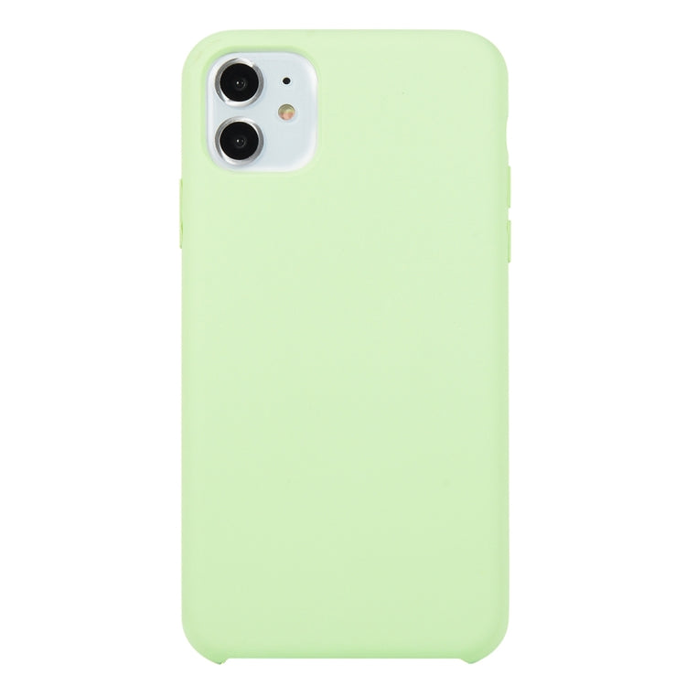 For iPhone 11 Solid Color Solid Silicone  Shockproof Case (Hibiscus Pink), For iPhone 11 Pro, For iPhone 11 Pro Max, For iPhone 11
