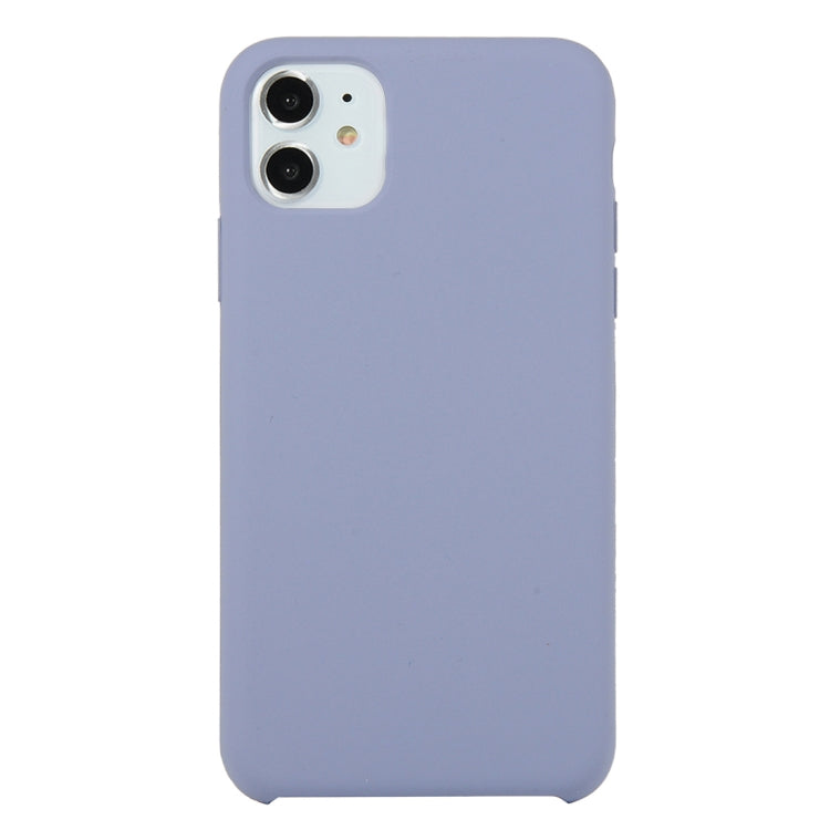 For iPhone 11 Solid Color Solid Silicone  Shockproof Case (Hibiscus Pink), For iPhone 11 Pro Max, For iPhone 11 Pro, For iPhone 11