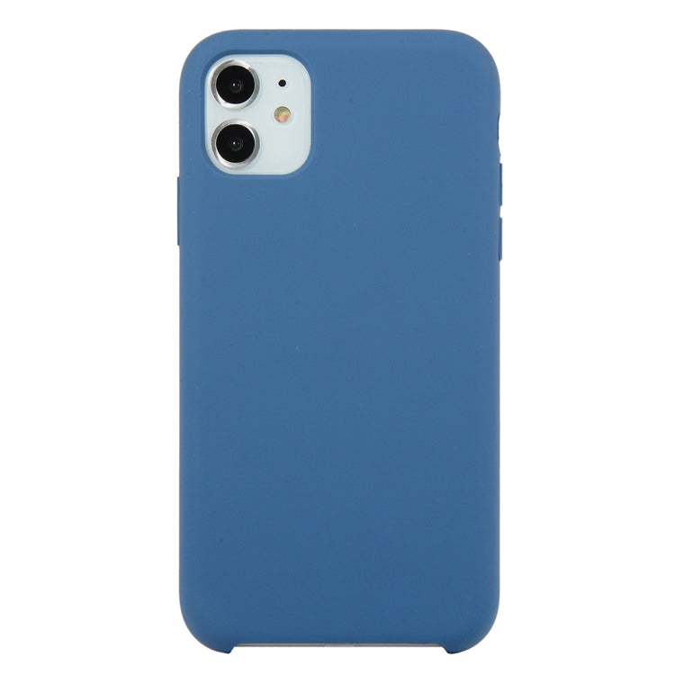 For iPhone 11 Solid Color Solid Silicone  Shockproof Case (Hibiscus Pink), For iPhone 11 Pro Max, For iPhone 11 Pro, For iPhone 11