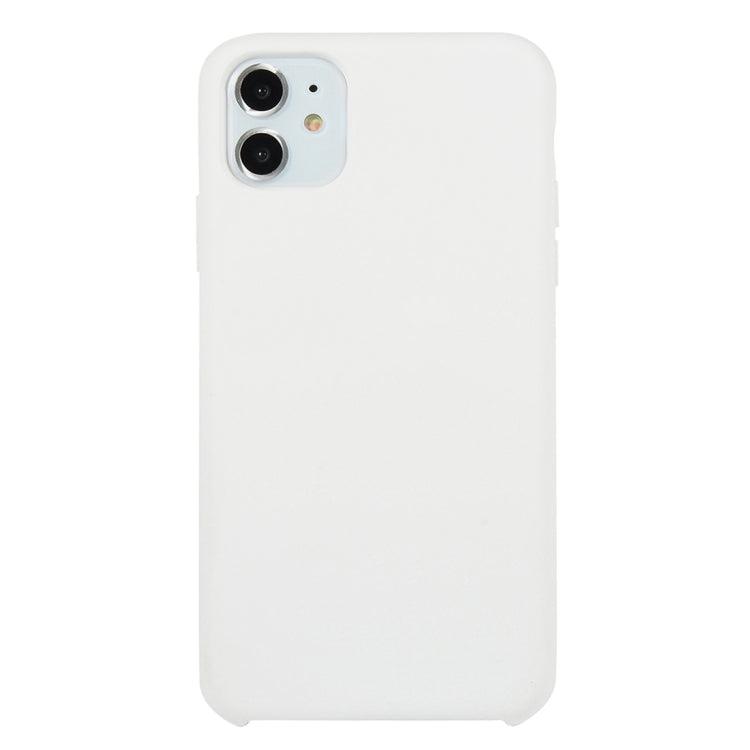 For iPhone 11 Solid Color Solid Silicone  Shockproof Case (Hibiscus Pink), For iPhone 11 Pro, For iPhone 11 Pro Max, For iPhone 11
