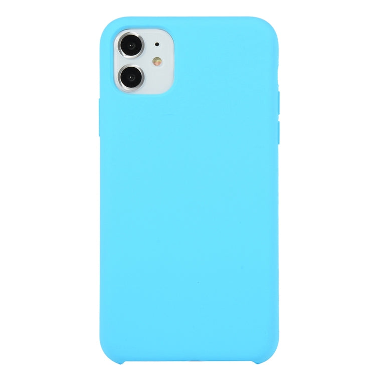 For iPhone 11 Solid Color Solid Silicone  Shockproof Case (Hibiscus Pink), For iPhone 11 Pro, For iPhone 11 Pro Max, For iPhone 11