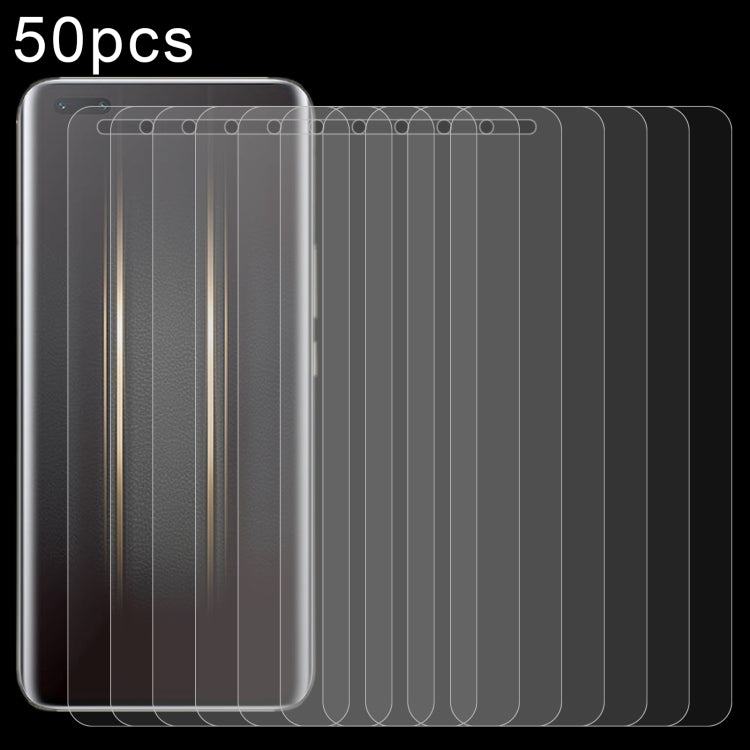 50pcs 0.26mm 9H 2.5D Tempered Glass Film, For Huawei nova 10 Youth (50 PCS), For OnePlus Ace 2V(50 PCS), For Honor Magic5 Ultimate(50 PCS), For Ulefone Power Armor 19T(50 PCS), For ZTE nubia Z50 Ultra(50 PCS), For Tecno Spark 10 Pro(50 PCS)