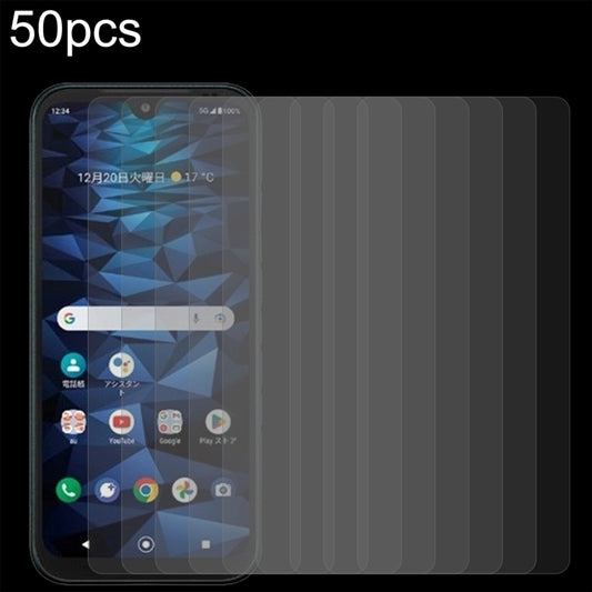 50pcs 0.26mm 9H 2.5D Tempered Glass Film