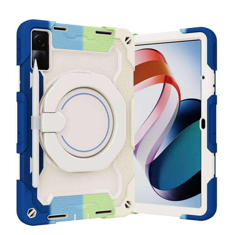Armor Contrast Color Silicone + PC Tablet Case