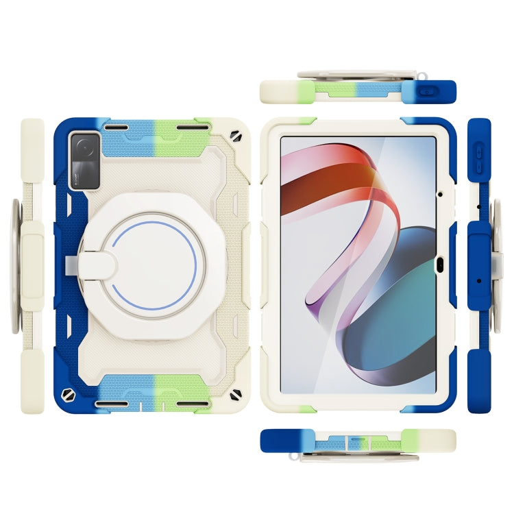 Armor Contrast Color Silicone + PC Tablet Case
