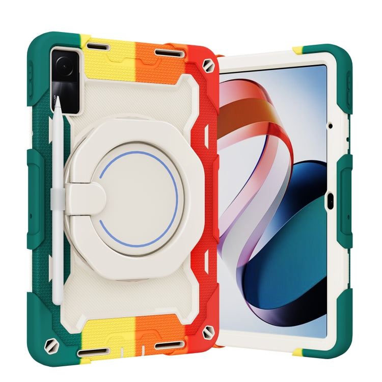 Armor Contrast Color Silicone + PC Tablet Case