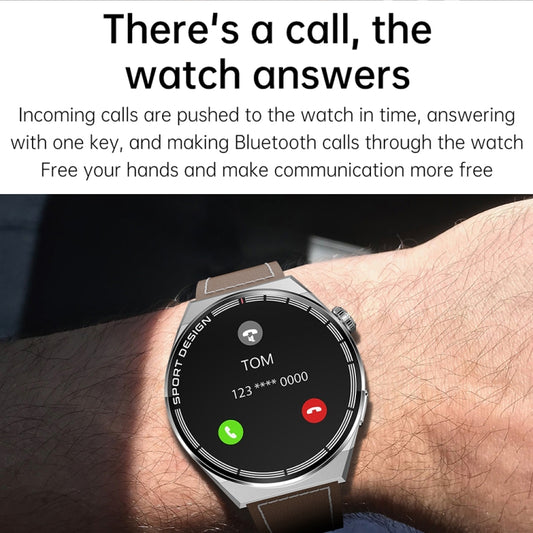 HDT 3 Max 1.6 inch Silicone Band IP67 Waterproof Smart Watch Support Bluetooth Call / NFC