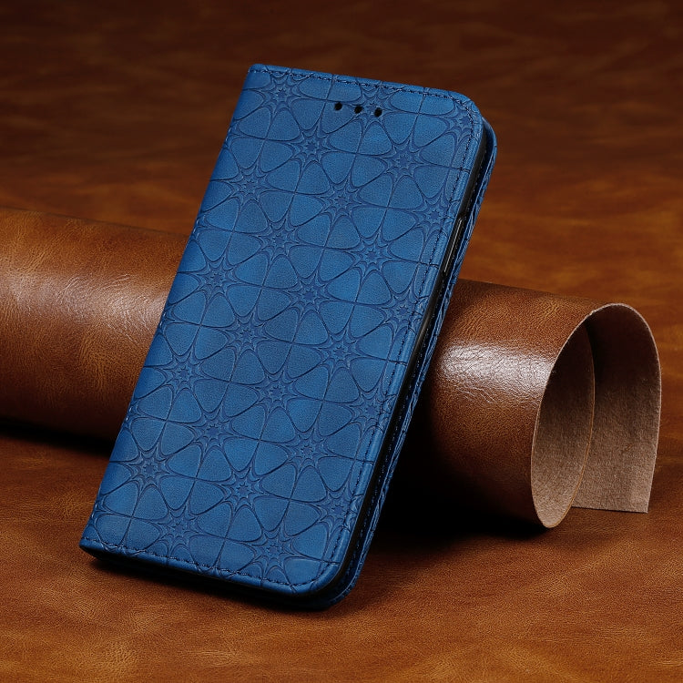 Lucky Flowers Embossing Pattern Magnetic Horizontal Flip Leather Case with Holder & Card Slots, For iPhone 6 / 6s, For iPhone 6 Plus, For iPhone X / XS, For iPhone XR, For iPhone XS Max, For Huawei P Smart Z/Y9 Pime(2019), For Huawei Honor Play 9A