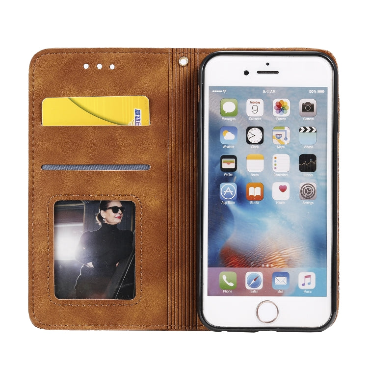 Lucky Flowers Embossing Pattern Magnetic Horizontal Flip Leather Case with Holder & Card Slots, For iPhone 6 / 6s, For iPhone 6 Plus, For iPhone X / XS, For iPhone XR, For iPhone XS Max, For Huawei P Smart Z/Y9 Pime(2019), For Huawei Honor Play 9A