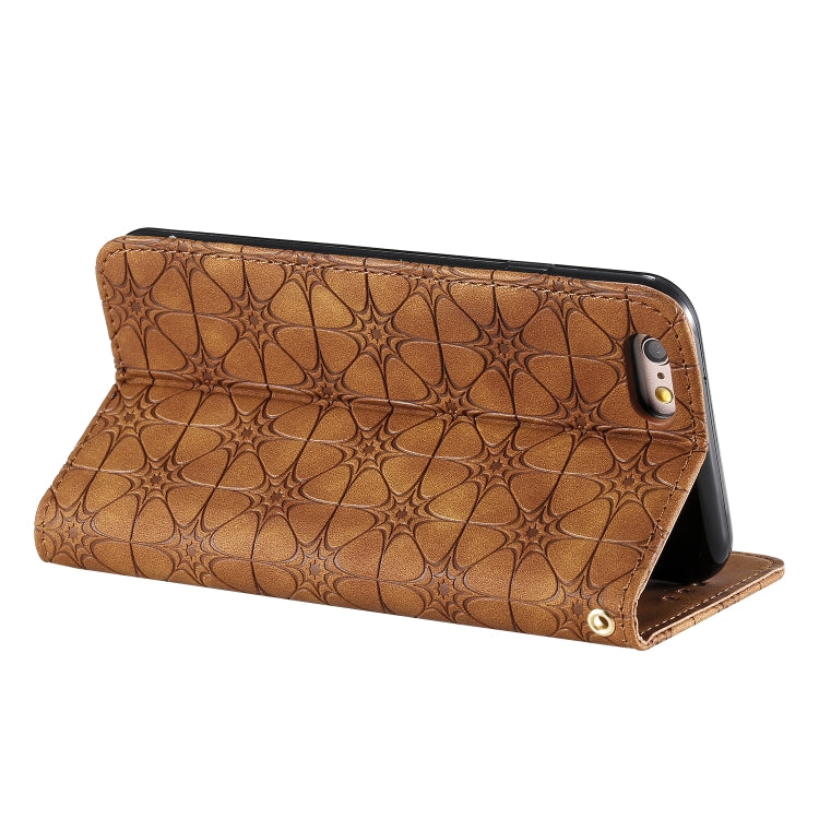 Lucky Flowers Embossing Pattern Magnetic Horizontal Flip Leather Case with Holder & Card Slots, For iPhone 6 / 6s, For iPhone 6 Plus, For iPhone X / XS, For iPhone XR, For iPhone XS Max, For Huawei P Smart Z/Y9 Pime(2019), For Huawei Honor Play 9A