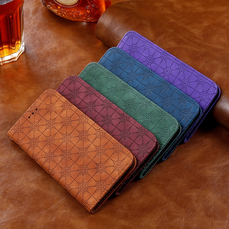 Lucky Flowers Embossing Pattern Magnetic Horizontal Flip Leather Case with Holder & Card Slots, For iPhone 6 / 6s, For iPhone 6 Plus, For iPhone X / XS, For iPhone XR, For iPhone XS Max, For Huawei P Smart Z/Y9 Pime(2019), For Huawei Honor Play 9A