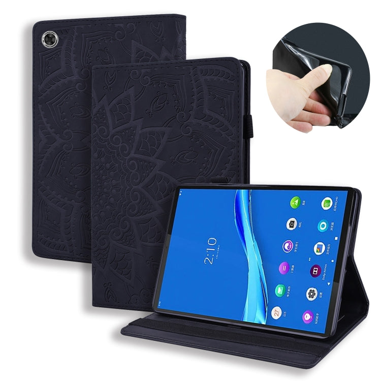 Calf Texture Embossed Flip Leather Tablet Case