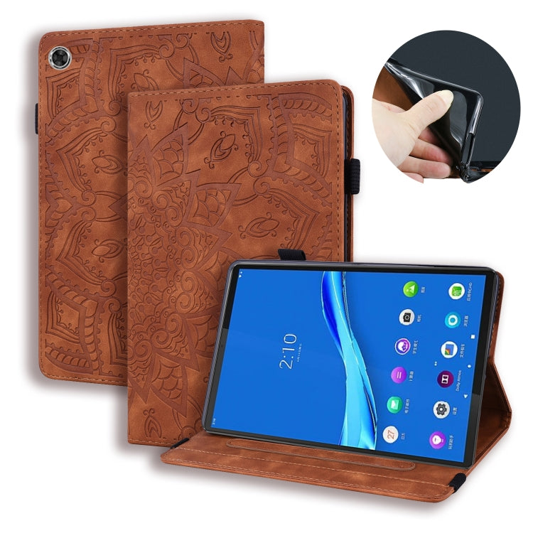 Calf Texture Embossed Flip Leather Tablet Case