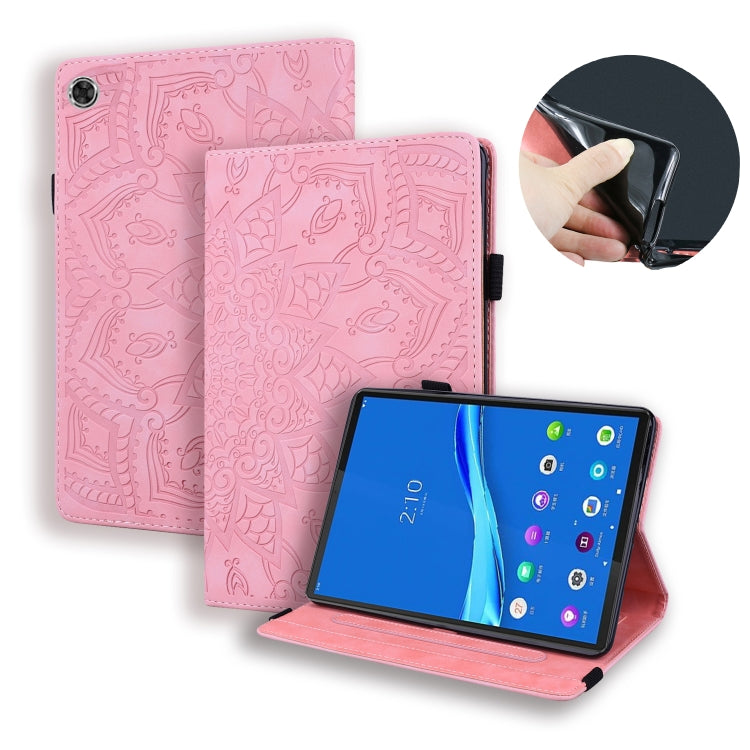 Calf Texture Embossed Flip Leather Tablet Case