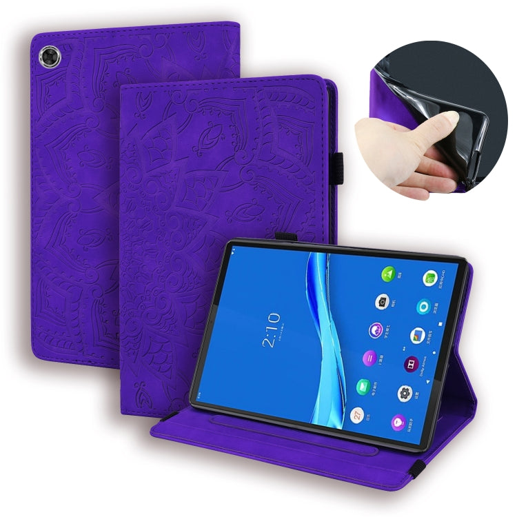 Calf Texture Embossed Flip Leather Tablet Case