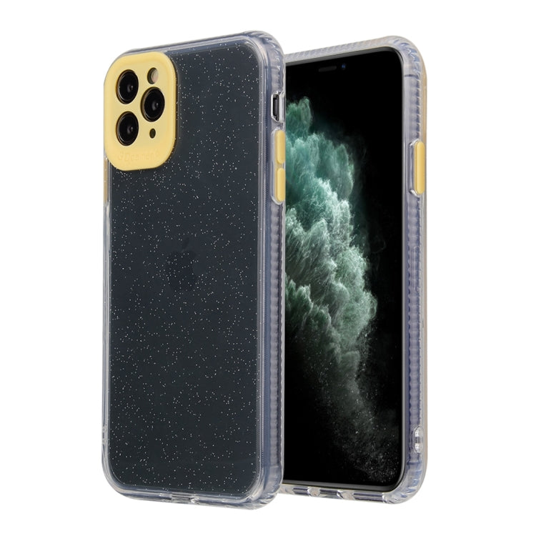 Fine Hole Series Anti-fall Transparent TPU + Acrylic Glitter Phone Protective Case, For iPhone 11, For iPhone 11 Pro, For iPhone 11 Pro Max