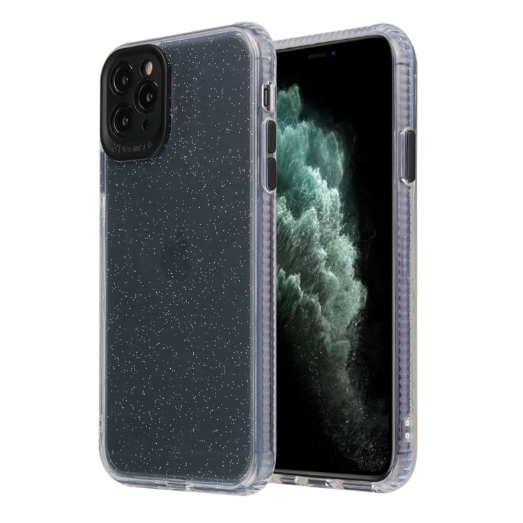 Fine Hole Series Anti-fall Transparent TPU + Acrylic Glitter Phone Protective Case, For iPhone 11, For iPhone 11 Pro, For iPhone 11 Pro Max