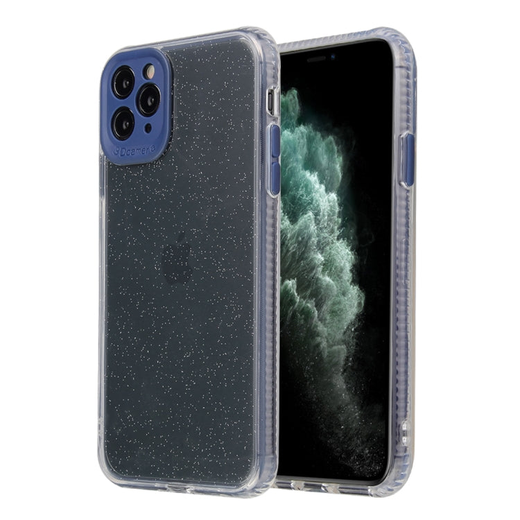 Fine Hole Series Anti-fall Transparent TPU + Acrylic Glitter Phone Protective Case, For iPhone 11, For iPhone 11 Pro, For iPhone 11 Pro Max