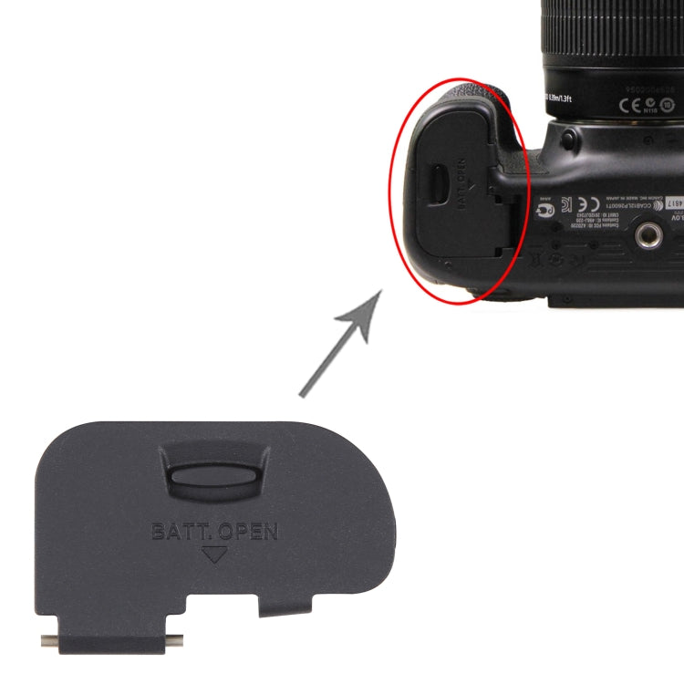 For Nikon D40 / D60 / D3000 / D5000 OEM Battery Compartment Cover, For Canon EOS 70D / EOS 80D, For Canon EOS 40D / EOS 50D, For Canon EOS 7D, For Canon EOS 350D / EOS 400D, For Canon EOS 1100D, For Canon EOS 450D / EOS 500D / EOS 1000D����������������...