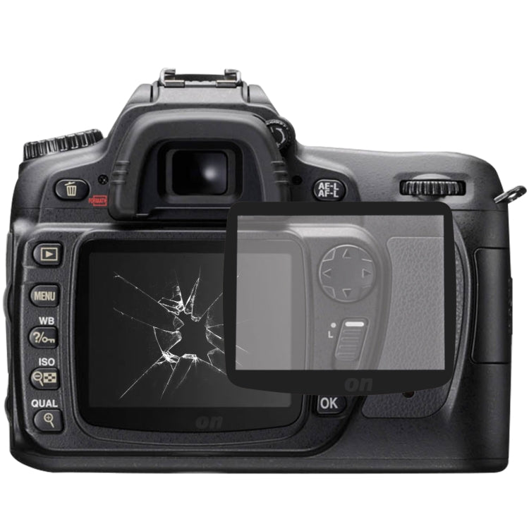 Acrylic Material LCD Screen Outer Lens, For Nikon D80, For Nikon D5100, For Canon EOS 450D, For Nikon D5200, For Canon EOS 1300D, For Nikon D3400, For Canon EOS 5D Mark II, For Canon EOS 60D / EOS 600D, For Canon EOS 500D, For Nikon D7000��������������...