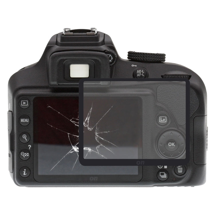 Acrylic Material LCD Screen Outer Lens, For Nikon D80, For Nikon D5100, For Canon EOS 450D, For Nikon D5200, For Canon EOS 1300D, For Nikon D3400, For Canon EOS 5D Mark II, For Canon EOS 60D / EOS 600D, For Canon EOS 500D, For Nikon D7000��������������...