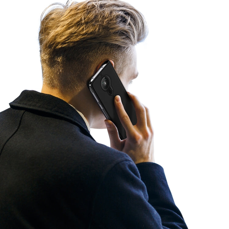 DUX DUCIS Skin Pro Series Horizontal Flip PU + TPU Leather Case, with Holder & Card Slots, For Nokia 5.3