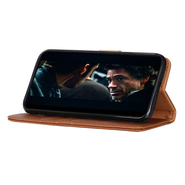 KHAZNEH Cowhide Texture Horizontal Flip Leather Case with Holder & Card Slots & Wallet, For Xiaomi Redmi Note 9