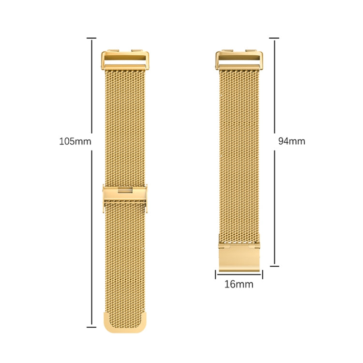 16mm Milan Stainless Steel Metal Mesh Watch Band