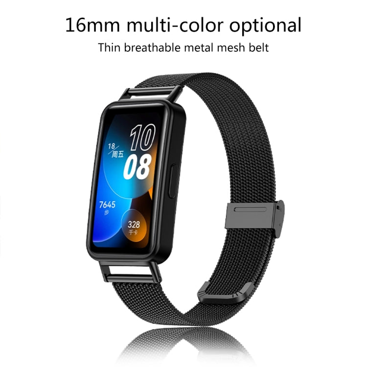16mm Milan Stainless Steel Metal Mesh Watch Band