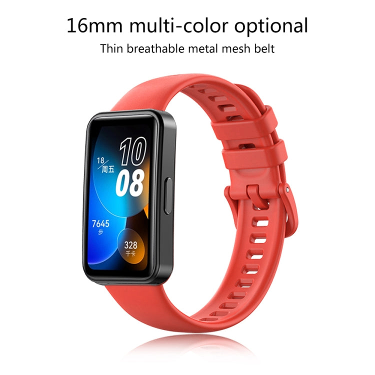 16mm Solid Color Silicone Replacement Watch Band