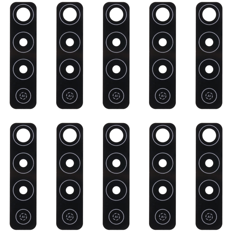 10pcs Back Camera Lens, For Xiaomi Redmi K50i, For Xiaomi Redmi Note 11T Pro, For Xiaomi Redmi Note 11T Pro+, For Xiaomi Poco X4 GT, For Infinix Note 11 Pro x697, For Tecno Camon 17 CG6, For Tecno Camon 19, For Tecno Camon 17 Pro CG8, For vivo Y16�����...