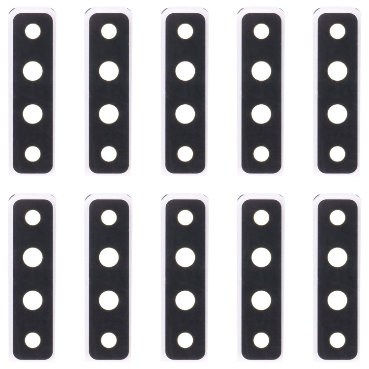 10pcs Back Camera Lens, For Xiaomi Redmi K50i, For Xiaomi Redmi Note 11T Pro, For Xiaomi Redmi Note 11T Pro+, For Xiaomi Poco X4 GT, For Infinix Note 11 Pro x697, For Tecno Camon 17 CG6, For Tecno Camon 19, For Tecno Camon 17 Pro CG8, For vivo Y16�����...