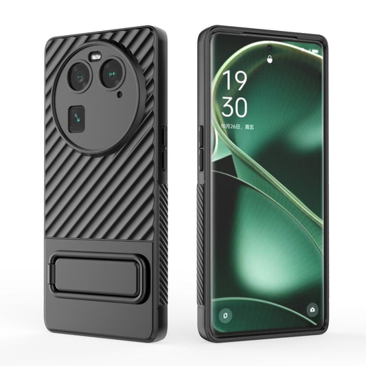 Wavy Texture TPU Phone Case with Lens Film