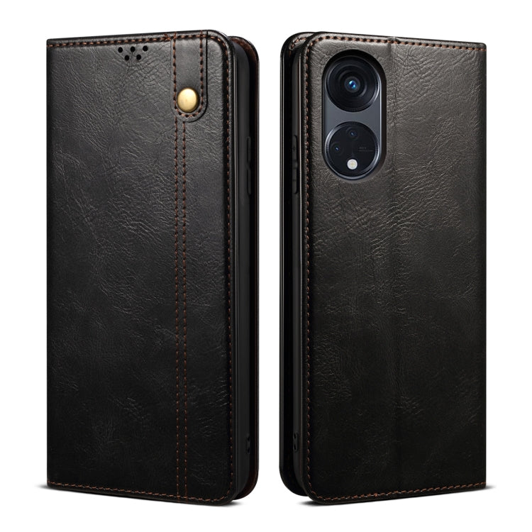 Oil Wax Crazy Horse Texture Leather Phone Case, For OPPO Find X7, For OPPO Reno10 Pro+ Global, For OPPO A98 5G, For OPPO A38 4G / A18 4G, For OPPO Reno8 T 5G / A1 Pro, For OPPO A58 4G, For OPPO Find X7 Pro/Find X7 Ultra, For OPPO A78 4G, For OPPO A79 5G