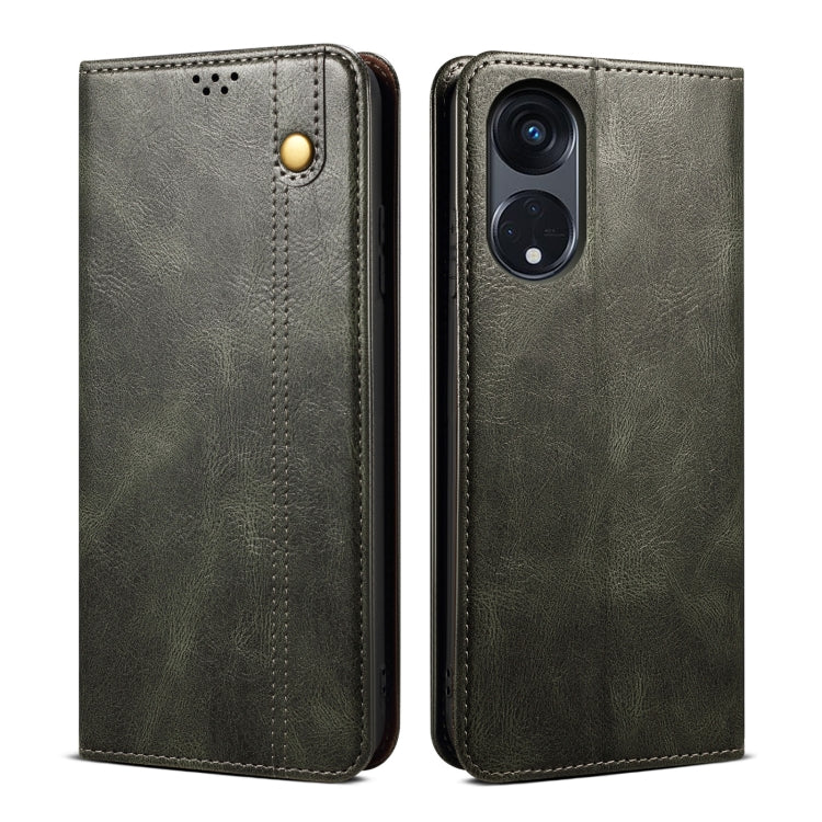 Oil Wax Crazy Horse Texture Leather Phone Case, For OPPO Find X7, For OPPO Reno10 Pro+ Global, For OPPO A98 5G, For OPPO A38 4G / A18 4G, For OPPO Reno8 T 5G / A1 Pro, For OPPO A58 4G, For OPPO Find X7 Pro/Find X7 Ultra, For OPPO A78 4G, For OPPO A79 5G