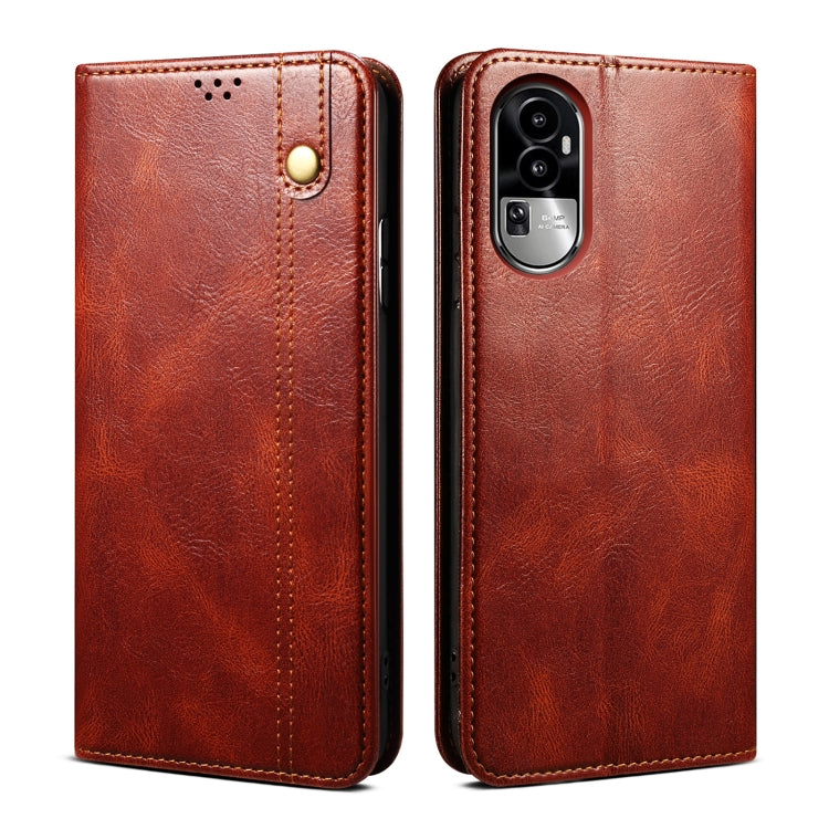 Oil Wax Crazy Horse Texture Leather Phone Case, For OPPO Find X7, For OPPO Reno10 Pro+ Global, For OPPO A98 5G, For OPPO A38 4G / A18 4G, For OPPO Reno8 T 5G / A1 Pro, For OPPO A58 4G, For OPPO Find X7 Pro/Find X7 Ultra, For OPPO A78 4G, For OPPO A79 5G