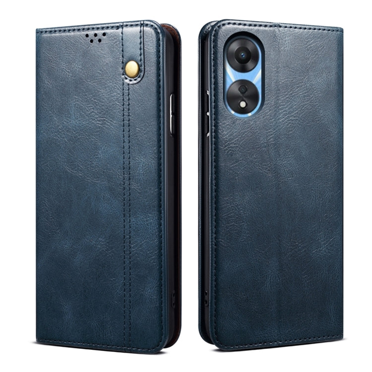Oil Wax Crazy Horse Texture Leather Phone Case, For OPPO A98 5G, For OPPO A38 4G / A18 4G, For OPPO Reno8 T 5G / A1 Pro, For OPPO Find X7, For OPPO Reno10 Pro+ Global, For OPPO Find X7 Pro/Find X7 Ultra, For OPPO A58 4G, For OPPO A78 4G, For OPPO A79 5G