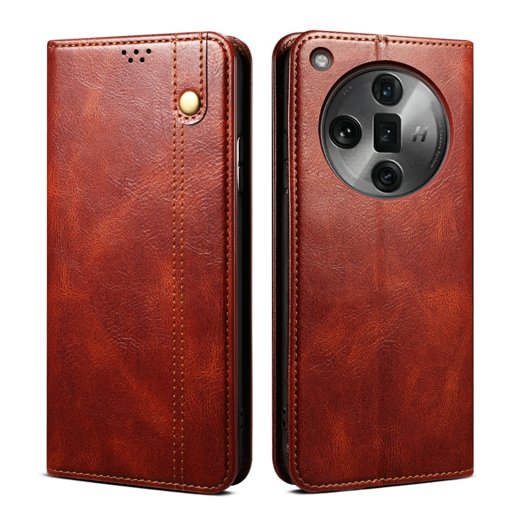 Oil Wax Crazy Horse Texture Leather Phone Case, For OPPO A98 5G, For OPPO A38 4G / A18 4G, For OPPO Reno8 T 5G / A1 Pro, For OPPO Find X7, For OPPO Reno10 Pro+ Global, For OPPO Find X7 Pro/Find X7 Ultra, For OPPO A58 4G, For OPPO A78 4G, For OPPO A79 5G