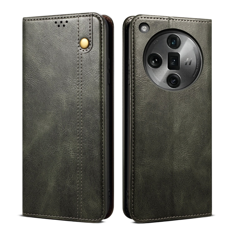 Oil Wax Crazy Horse Texture Leather Phone Case, For OPPO A98 5G, For OPPO A38 4G / A18 4G, For OPPO Reno8 T 5G / A1 Pro, For OPPO Find X7, For OPPO Reno10 Pro+ Global, For OPPO Find X7 Pro/Find X7 Ultra, For OPPO A58 4G, For OPPO A78 4G, For OPPO A79 5G
