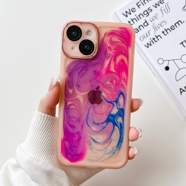Oil Painting Electroplating TPU Phone Case, For iPhone 14, For iPhone 14 Pro, For iPhone 14 Plus, For iPhone 14 Pro Max, For iPhone 13, For iPhone 13 Pro, For iPhone 13 Pro Max, For iPhone 12, For iPhone 12 Pro, For iPhone 12 Pro Max, For iPhone 11 Pro...