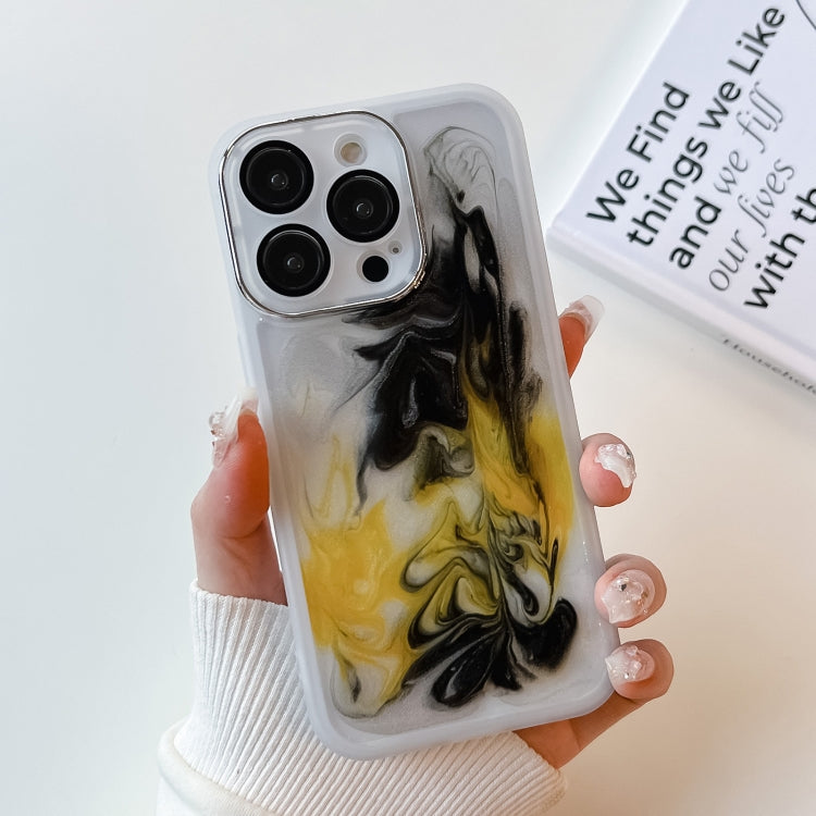 Oil Painting Electroplating TPU Phone Case, For iPhone 14, For iPhone 14 Pro, For iPhone 14 Plus, For iPhone 14 Pro Max, For iPhone 13, For iPhone 13 Pro, For iPhone 13 Pro Max, For iPhone 12, For iPhone 12 Pro, For iPhone 12 Pro Max, For iPhone 11 Pro...
