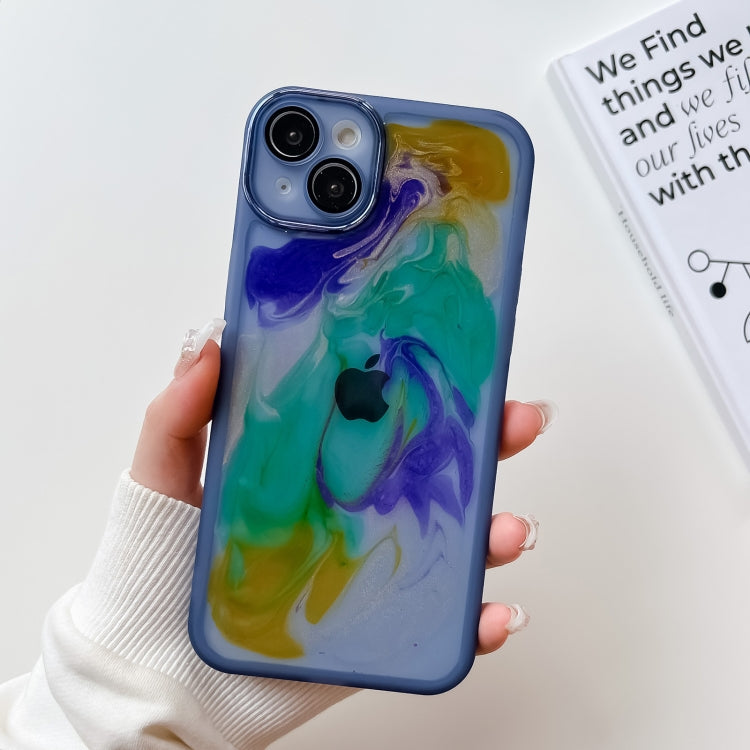 Oil Painting Electroplating TPU Phone Case, For iPhone 14, For iPhone 14 Pro, For iPhone 14 Plus, For iPhone 14 Pro Max, For iPhone 13, For iPhone 13 Pro, For iPhone 13 Pro Max, For iPhone 12, For iPhone 12 Pro, For iPhone 12 Pro Max, For iPhone 11 Pro...