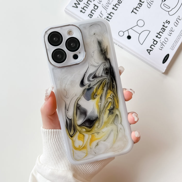 Oil Painting Electroplating TPU Phone Case, For iPhone 14, For iPhone 14 Pro, For iPhone 14 Plus, For iPhone 14 Pro Max, For iPhone 13, For iPhone 13 Pro, For iPhone 13 Pro Max, For iPhone 12, For iPhone 12 Pro, For iPhone 12 Pro Max, For iPhone 11 Pro...